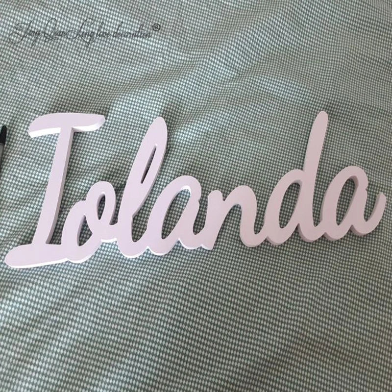 Personalized Wood Name Signs – Perfect for Walls, Shelves & Gifts