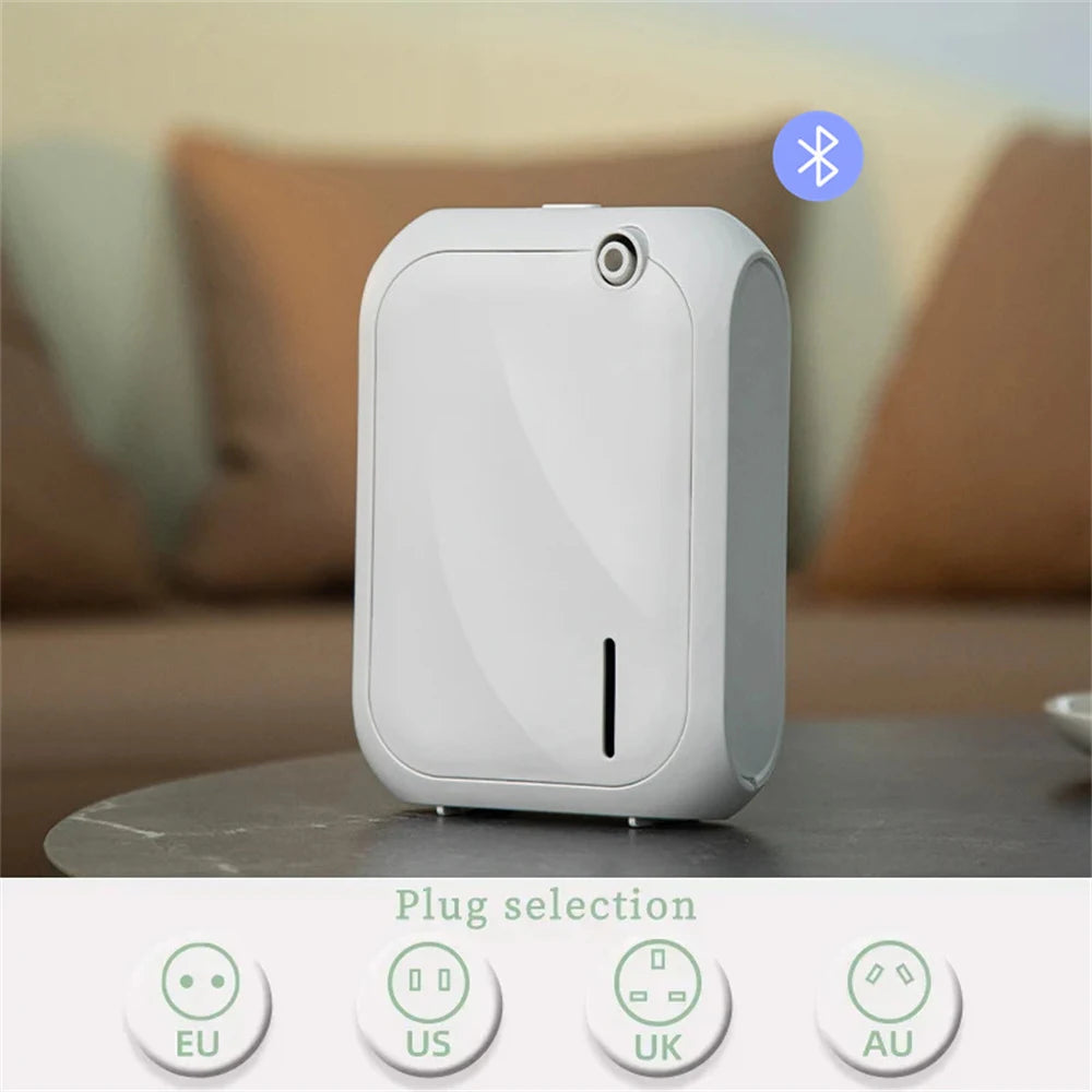 Smart Aroma Diffuser | 200m³ Coverage, Bluetooth APP Control, Home Scent Machine