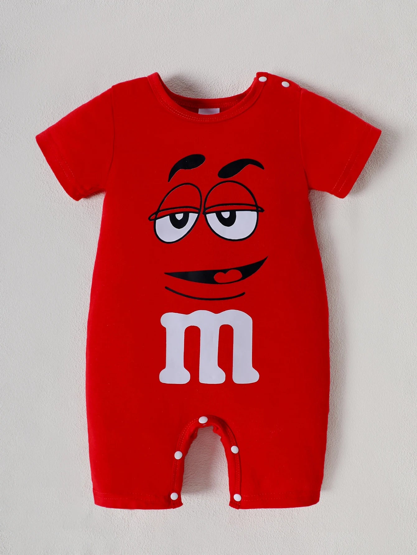 Adorable Summer Onesies – Soft & Comfy Letter Print for Baby Boys & Girls