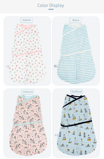 Newborn Swaddle Wrap | Thin Baby Blanket, Comfortable & Breathable